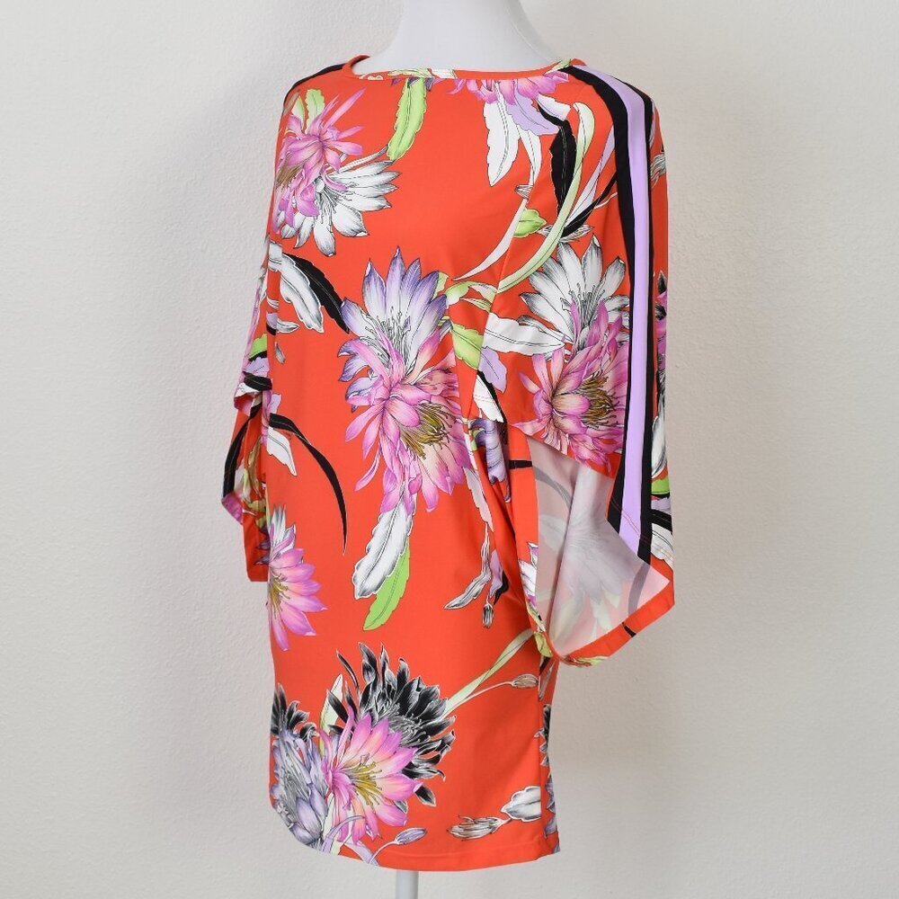 Trina Turk Shangri La Floral Tunic Swim Cover-Up - XS - Picture 4 of 9